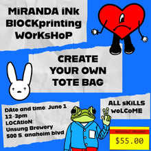 Blockprinting Workshop