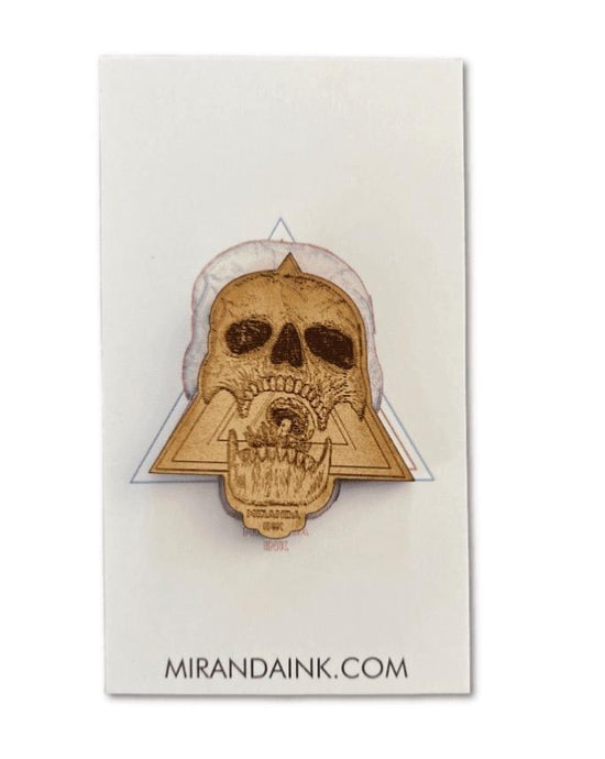 Skull + Mushroom Magnet