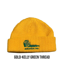 Ink Spill Beanie (fisherman style)